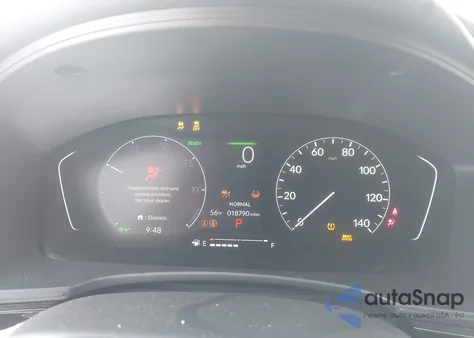 2025 Honda Civic Hybrid Sport/Sport Touring из США, поврежденный, VIN 2HGFE4F86SH309262